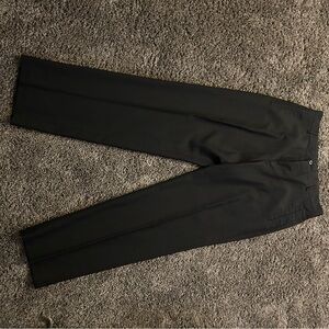 Kenneth Cole Black Dress Pants Classic Straight-Leg